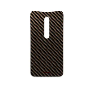 MAHOOT Glossy-Brown-Fiber Cover Sticker for Motorola Moto X Style