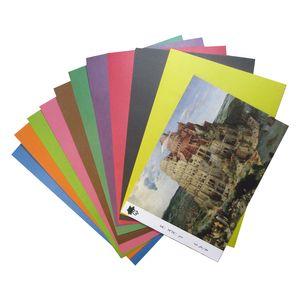 نقد و بررسی مقوا رنگی تیما مدل Bruegel سایز A4 بسته 10 عددی توسط خریداران