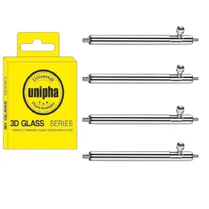 پین ضامن دار بند یونیفا مدل PNSW-20mm مناسب برای ساعت هوشمند میبرو mibro C2 / T2 / Air / Color / Lite بسته 4 عددی