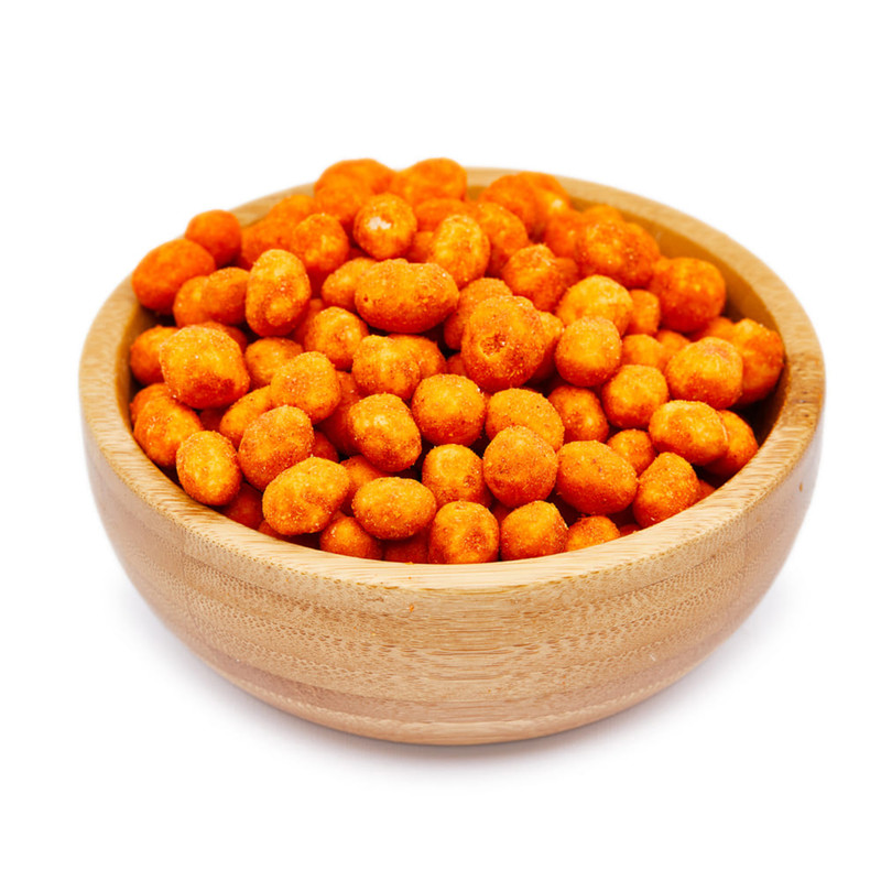 بادام زمینی روکش دار با طعم باربیکیو فلفلی دستچین کالا - 250 گرم