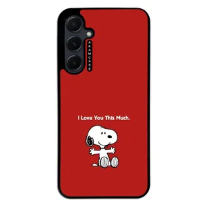 AKAM AMC-WSGA55-SNOOPY-27 Cover For Samsung Galaxy A55