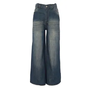 شلوار جین بگ زنانه مدل فول کد 20231