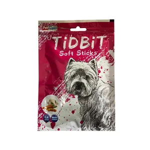 غذای تشویقی سگ تیدبیت مدل Chicken&Carrots وزن 65 گرم