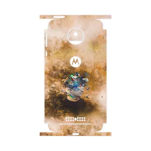 MAHOOT Collage of surreal Portrait of Men-FullSkin Cover Sticker for Motorola Moto Z