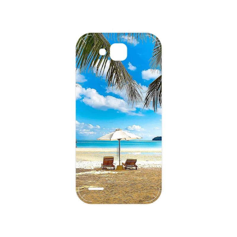 برچسب پوششی ماهوت مدل Beach مناسب برای گوشی موبایل آنر 3X G750
