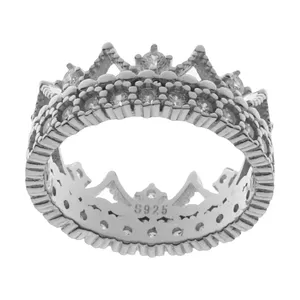 انگشتر نقره زنانه شهر جواهر مدل SJ-VR001