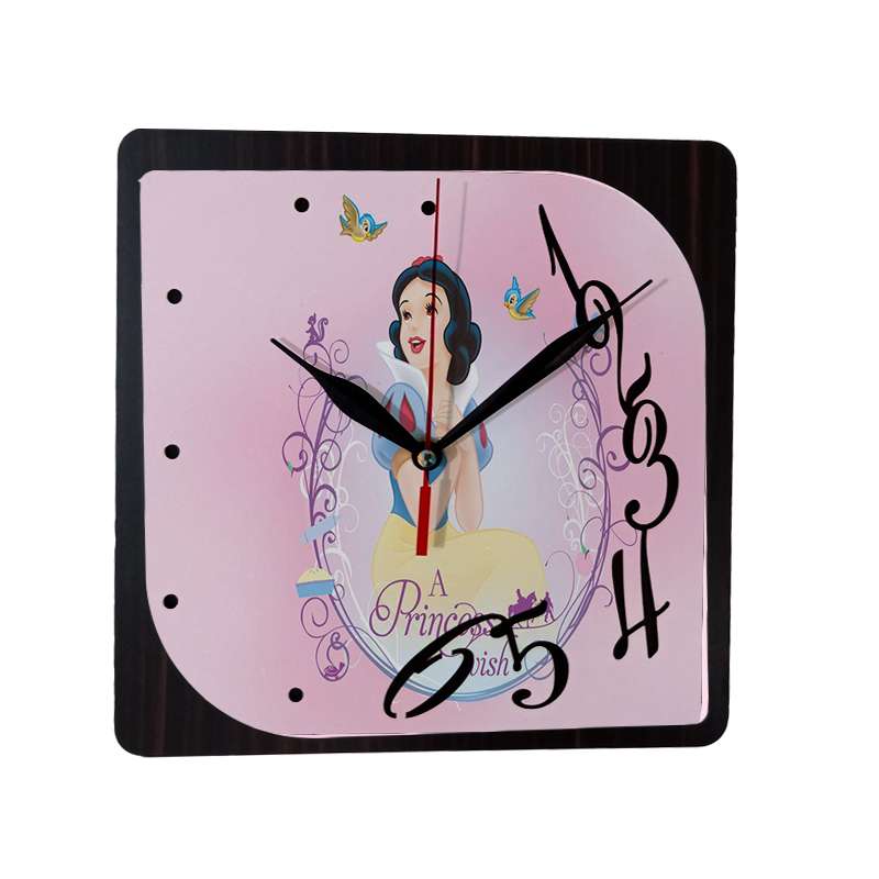 ساعت دیواری طرح سفید برفی tw7