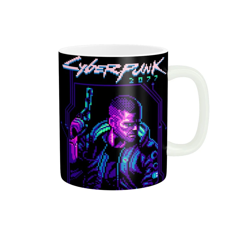 ماگ طرح سایبرپانک Cyberpunk کد Cyberpunk-04