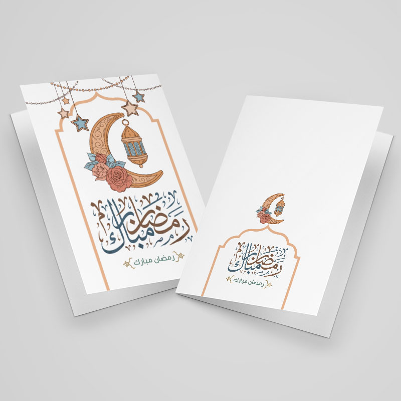 کارت دعوت مدل ماه رمضان کد EF05 بسته 10 عددی