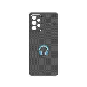 MAHOOT Minimal Headphone Icon Cover Sticker for Samsung Galaxy A52s 5G