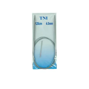 میل بافتنی تی ان آی مدل رنگین کد 4mm - 120cm