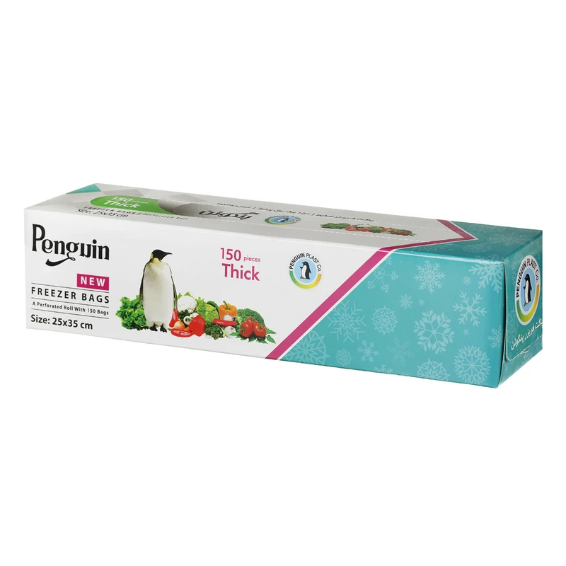 کیسه فریزر پنگوئن مدل 25.35 بسته 150 عددی