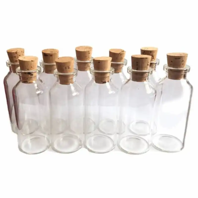 بطری دکوری مدل ویال بسته 10 عددی