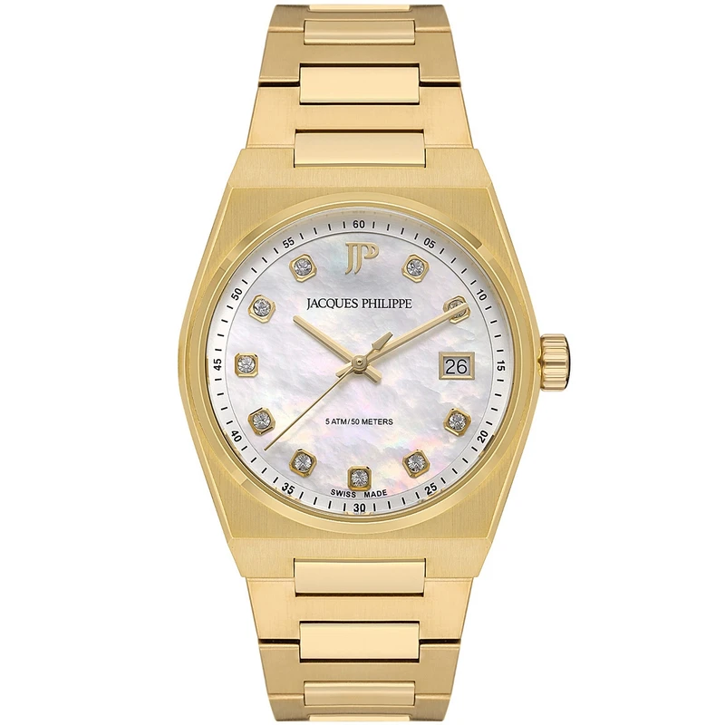 ساعت مچی عقربه ای زنانه ژاک فیلیپ مدل JPQLS522384S