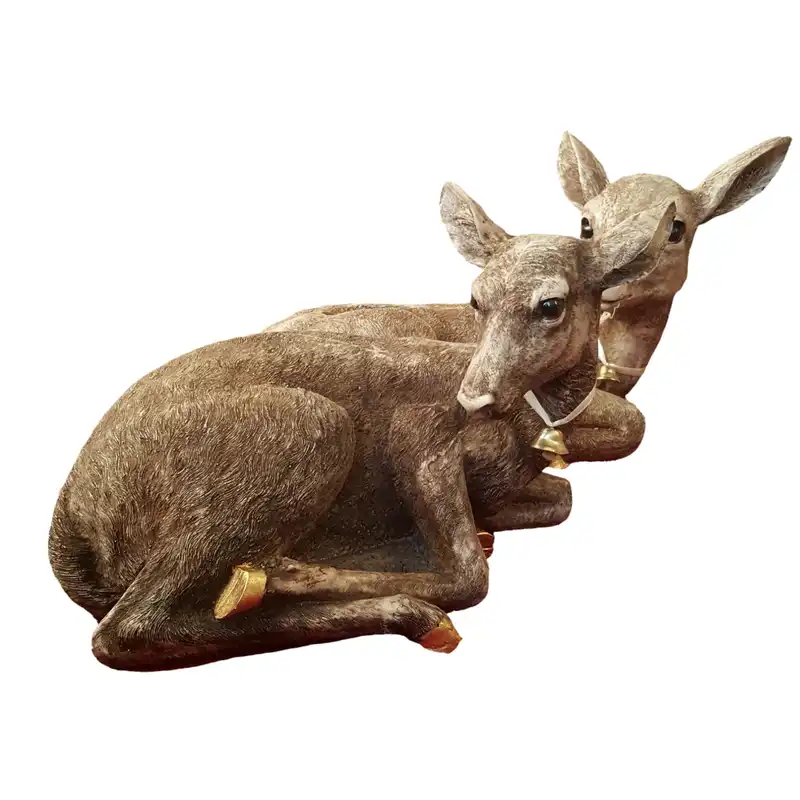 مجسمه طرح آهو کد AMB85 مجموعه 2 عددی