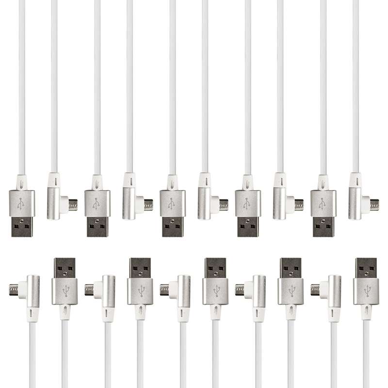 کابل تبدیل USB به microUSB کینگ استار مدل K80A طول 1.2 متر بسته 10 عددی