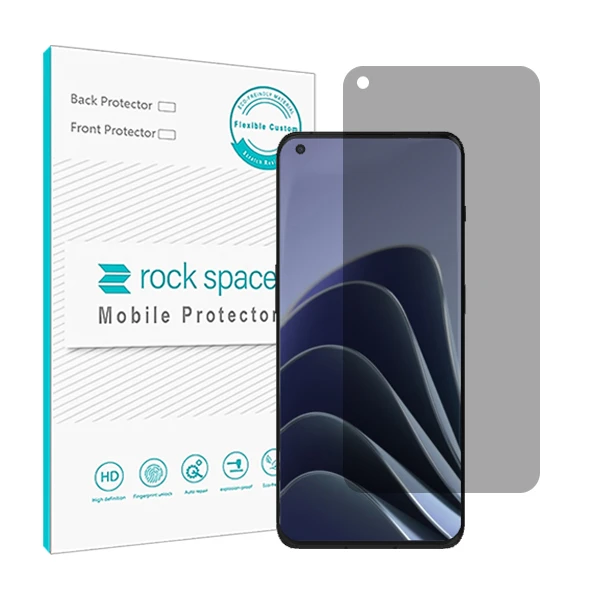 محافظ صفحه نمایش حریم شخصی راک اسپیس مدل Anti Shock مناسب برای گوشی موبایل وان پلاس 10Pro