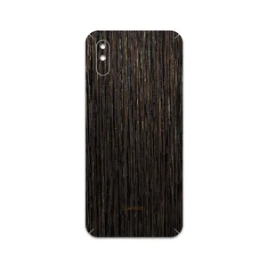 MAHOOT Dark-Gold-Stripes-Wood Cover Sticker for Xiaomi Redmi 9A