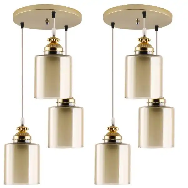 لوستر سه شعله مدل رز کد bl4571 مجموعه دو عددی