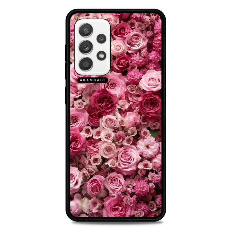 کاور آکام مدل AMC-WSGA52-FLOWERS-41 مناسب برای گوشی موبایل سامسونگ Galaxy A52
