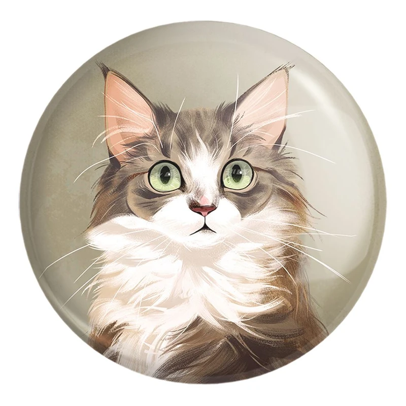 پیکسل خندالو طرح گربه Cat کد 23331 مدل بزرگ