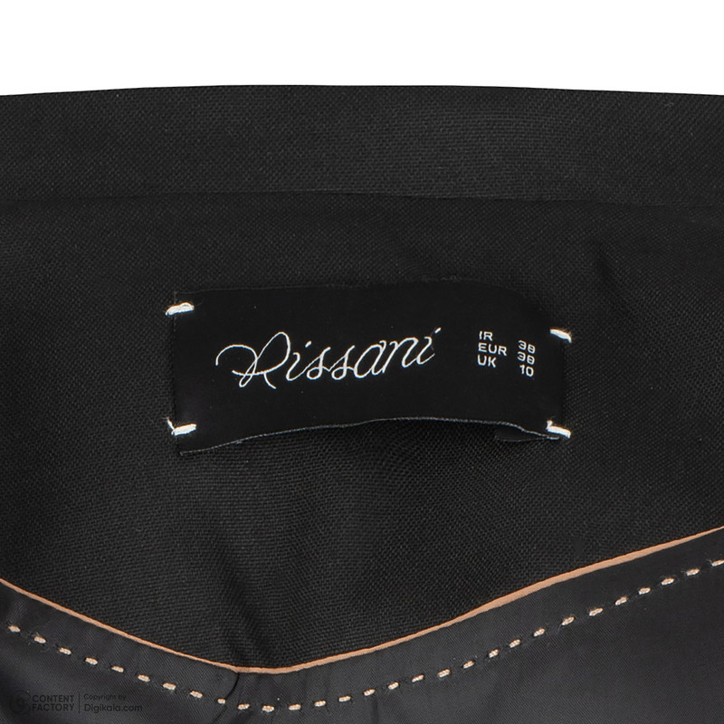 کت زنانه ریسانی مدل 5354 رنگ مشکی
