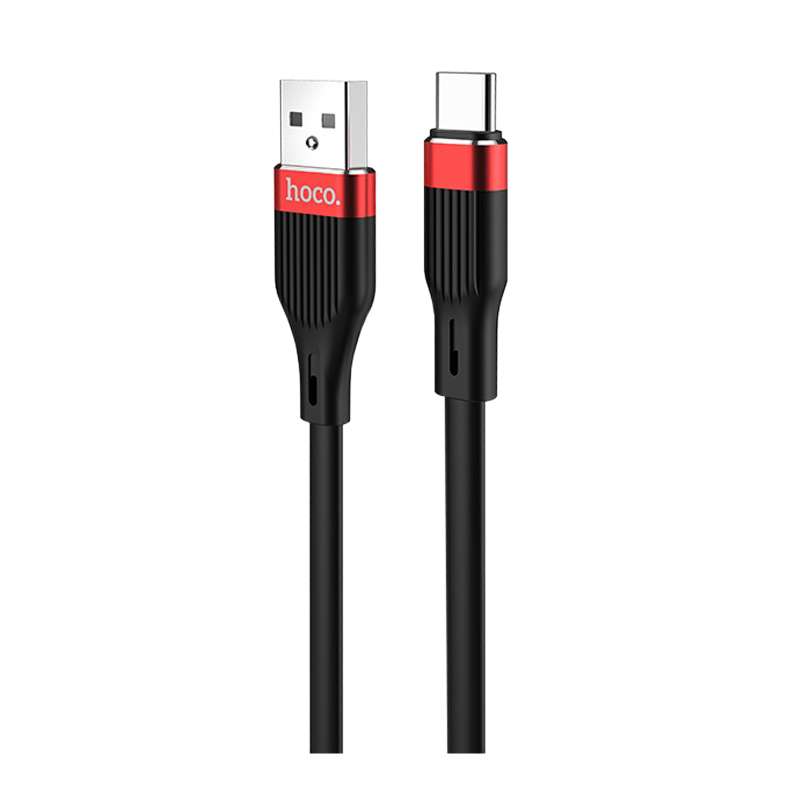 کابل تبدیل  USB به USB-C هوکو مدل U72 Silicone طول 1.2 متر