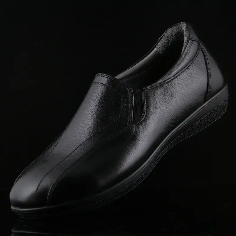 کفش روزمره زنانه چرم یلسان مدل بارین کد mshk-BRN-608-MRC