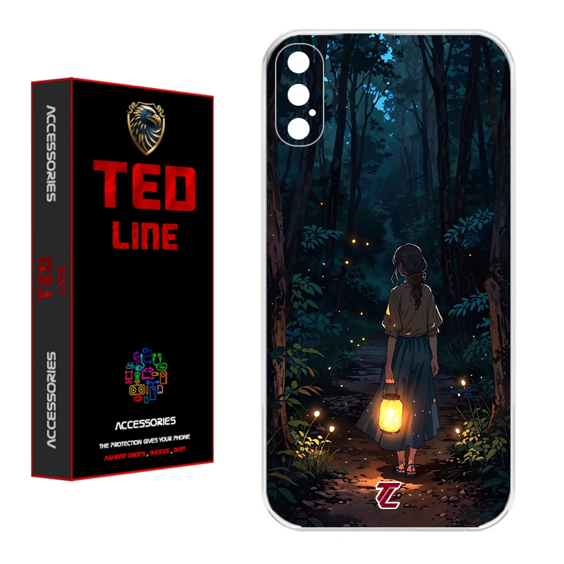 کاور تدلاین طرح دخترونه کد 1198 مناسب برای گوشی موبایل اپل Iphone X / XS