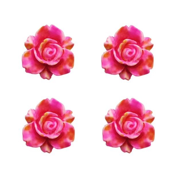 مهره مدل گل رز کد 65 بسته 4 عددی