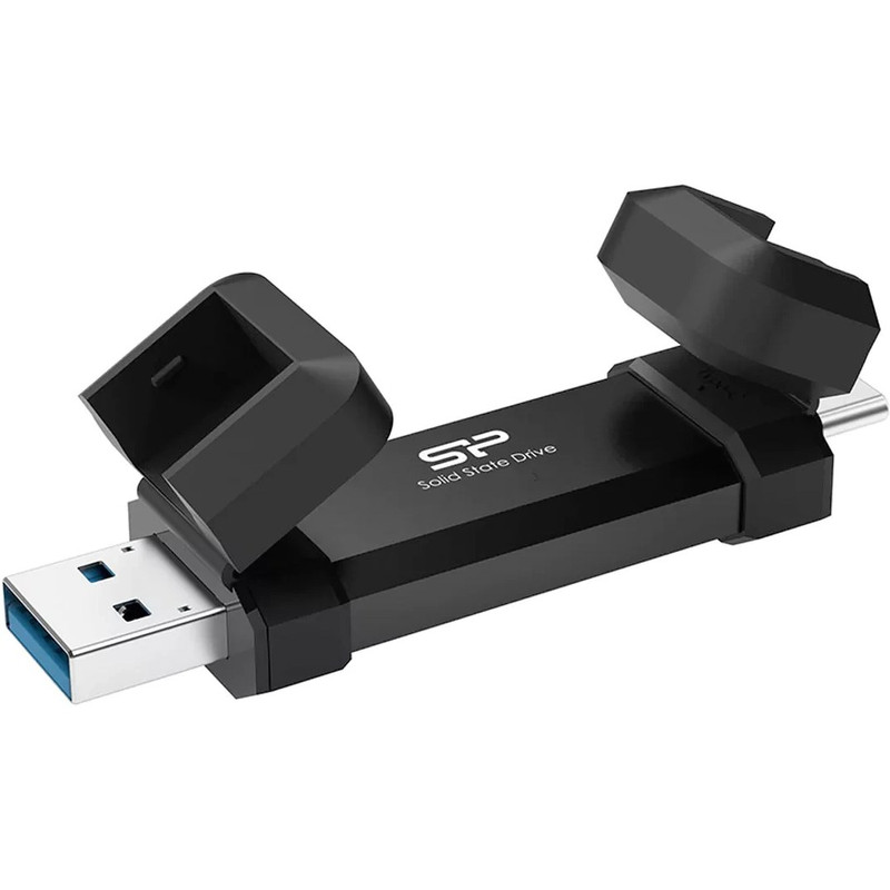 اس اس دی اکسترنال سیلیکون پاور مدل DS72 ظرفیت 2 ترابایت رابط USB 3.2 Gen2