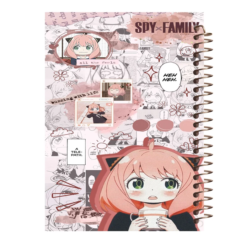 دفتر مشق 100 برگ طرح انیمه Spy x Family مدل انیا کد H319
