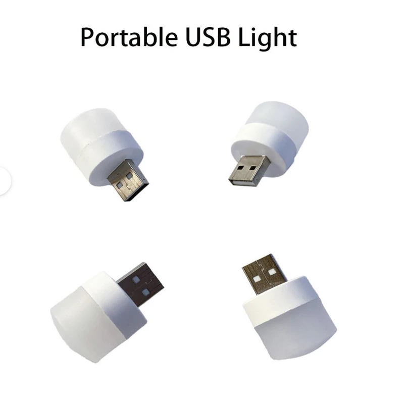عکس شماره 2 : چراغ قوه مدل usb led light بسته دوعددی