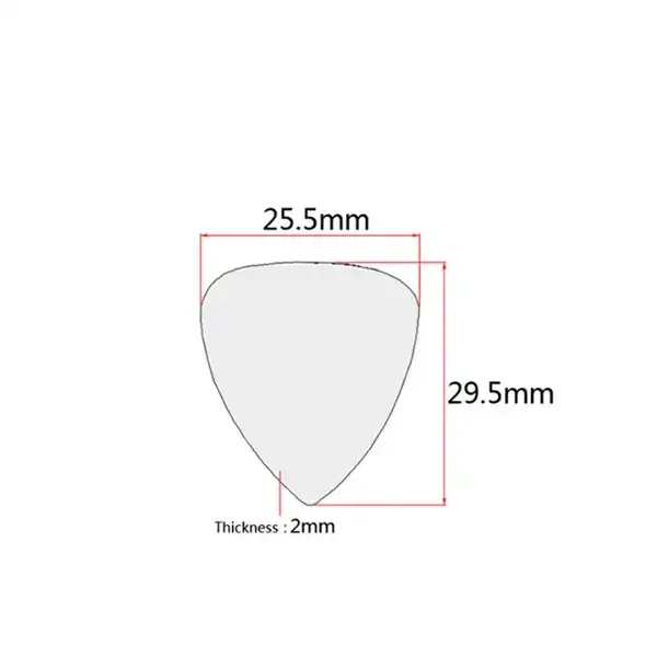 پیک گیتار  مدل رز پادوک بسته 3 عددی