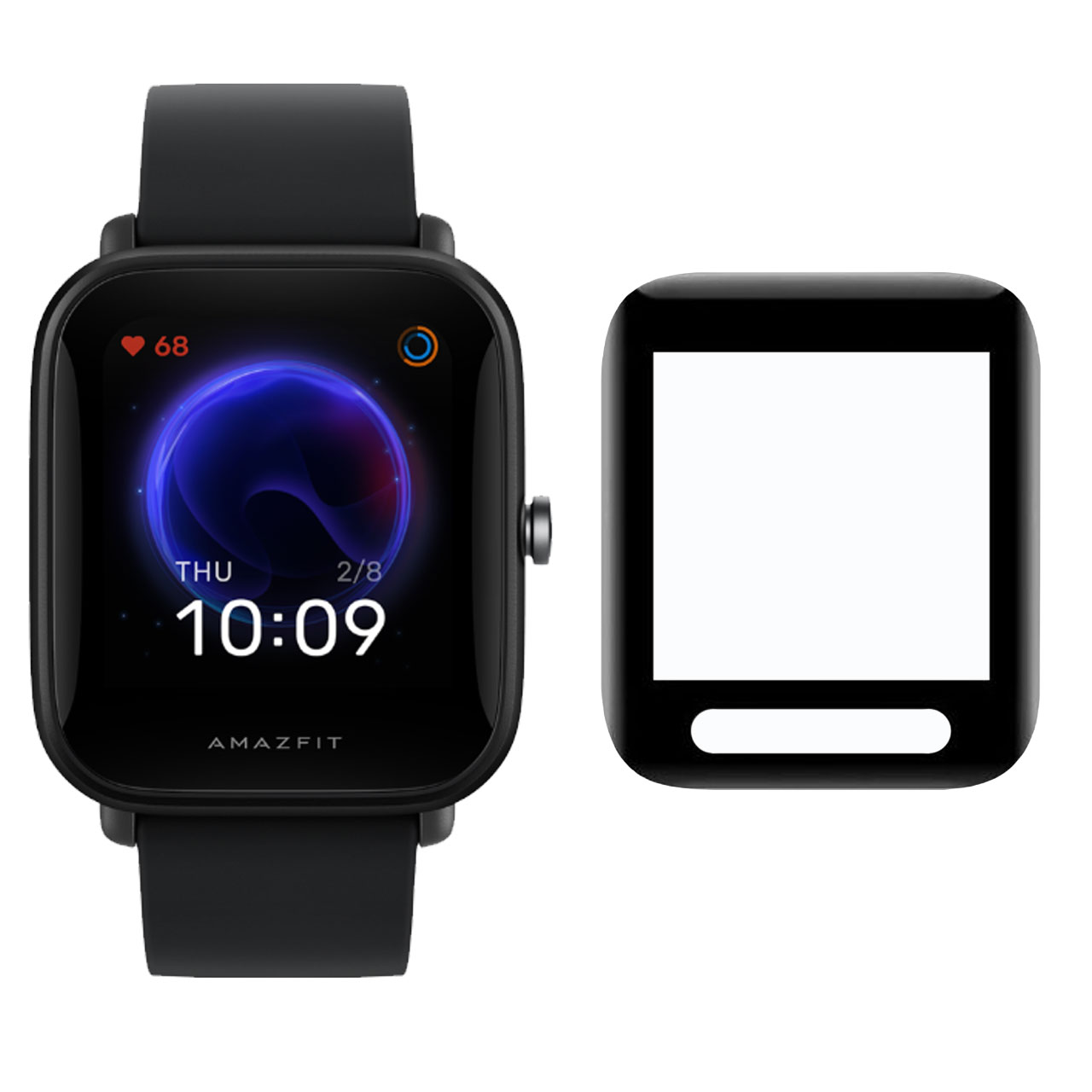 محافظ صفحه نمایش مدل ABU مناسب برای ساعت هوشمند امیزفیت Huami Amazfit Bip U