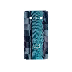 MAHOOT Turquoise feathers Cover Sticker for Samsung Galaxy A3