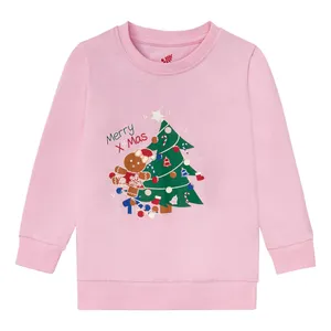تی شرت آستین بلند دخترانه لوپیلو مدل MERRY X MAS