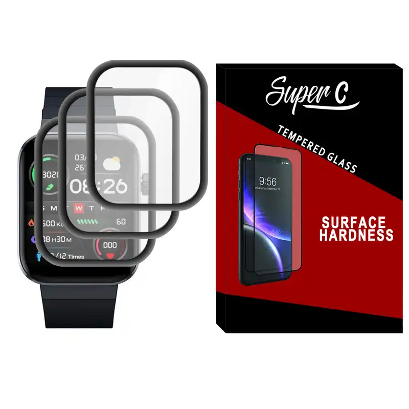 محافظ صفحه نمایش نانو سوپرسی مدل SRC مناسب برای ساعت هوشمند میبرو T1 بسته سه عددی
