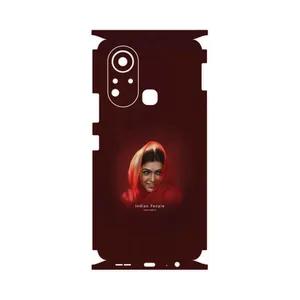 MAHOOT Portrait of an Indian Woman-FullSkin Cover Sticker for Infinix Hot 11s