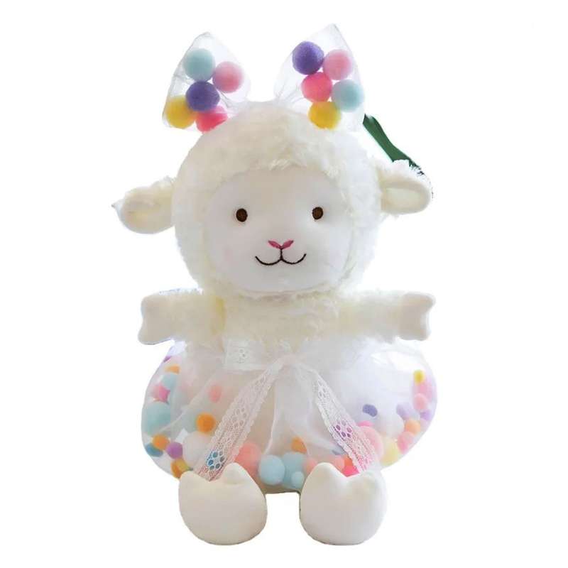 عروسک طرح بره کد 022 ارتفاع 45 سانتی‌ متر