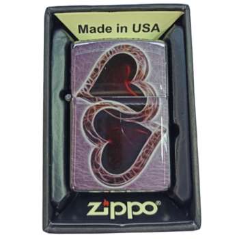 فندک زیپو مدل قلب کد323