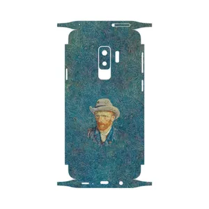 MAHOOT Self portrait with a gray felt hat-FullSkin Cover Sticker for Samsung Galaxy S9 Plus