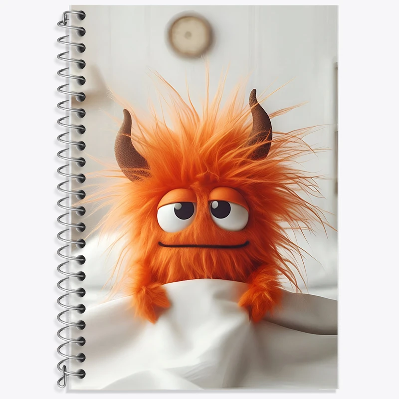 دفتر لغت 50 برگ خندالو طرح هیولای بامزه کد F5711