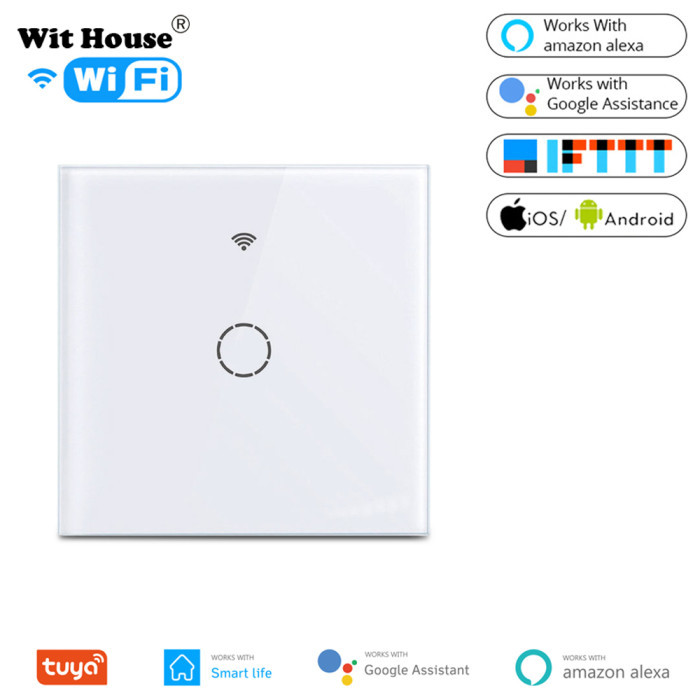 کلید لمسی هوشمند بی سیم مدل CTB-SW01 1