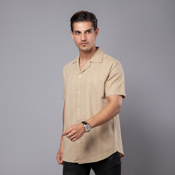 پیراهن آستین کوتاه مردانه باینت مدل 2261546-07