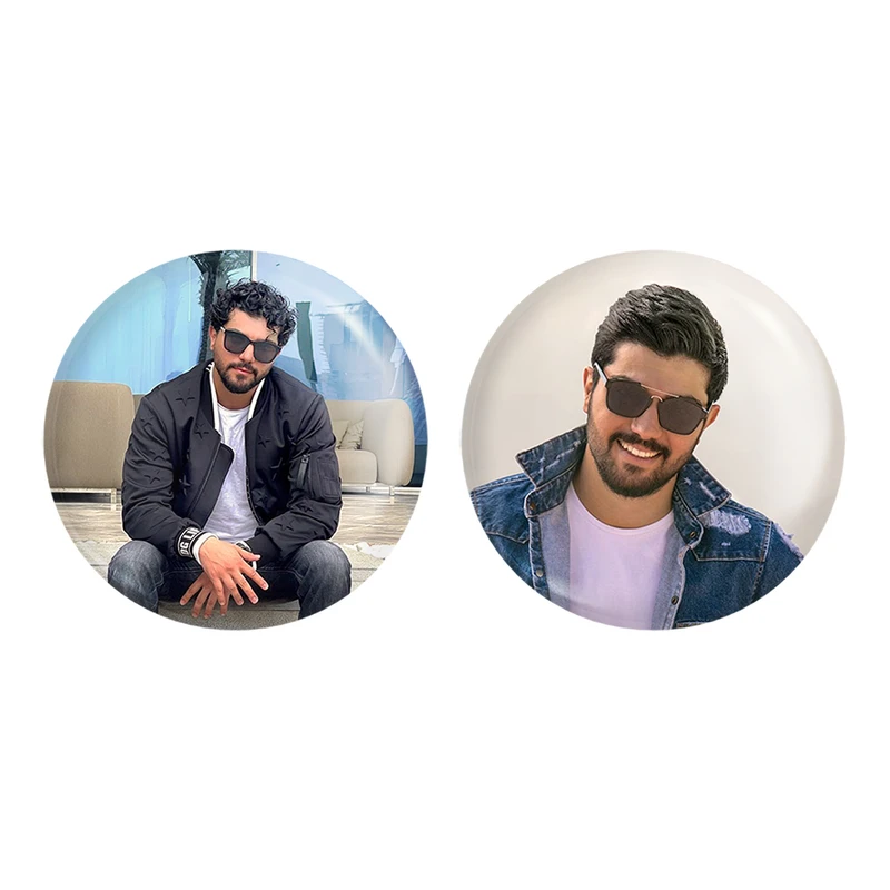 مگنت خندالو طرح سینا مهراد کد 1038110373 مجموعه 2 عددی