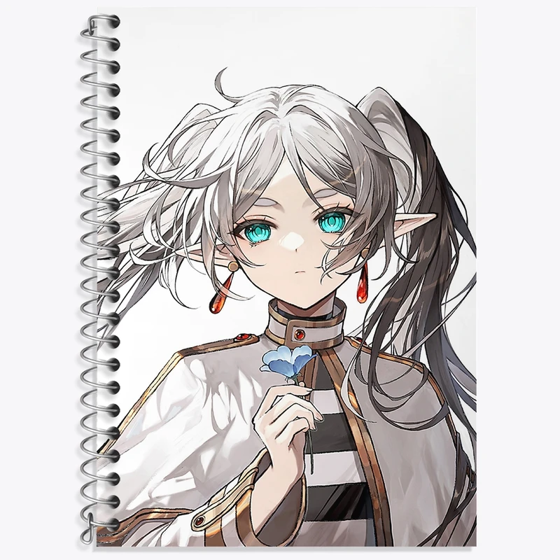 دفتر لغت 50 برگ خندالو طرح انیمه فریرن (Frieren) کد 33939