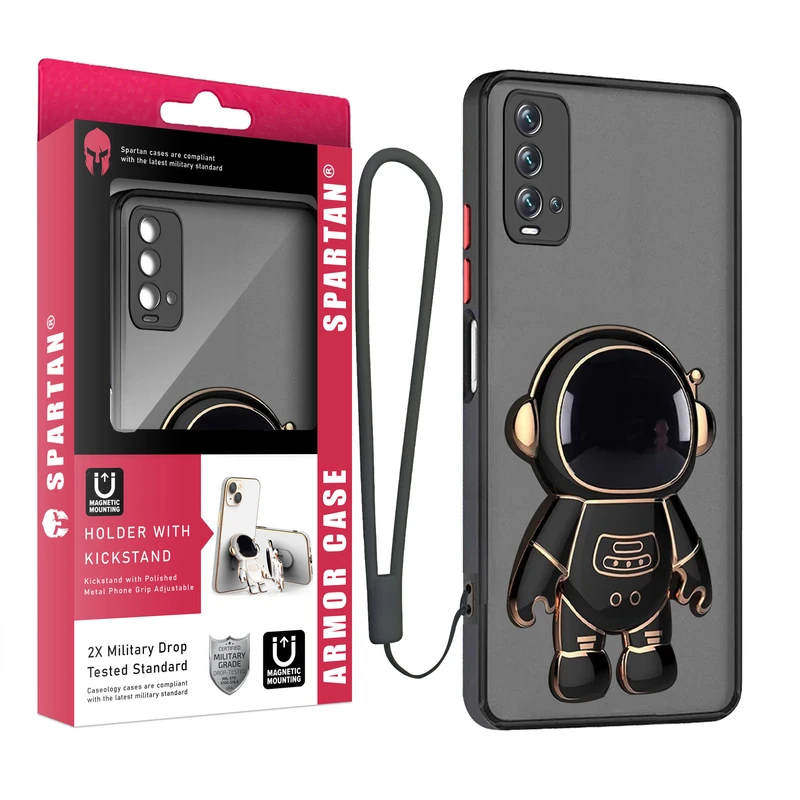 کاور اسپارتان مدل  MBC Astronaut Strapمناسب برای گوشی موبایل شیائومی Redmi 9T به همراه بند 