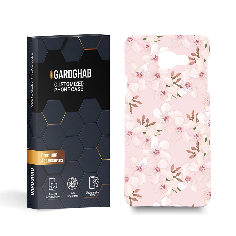  کاور گارد قاب مدل گل مناسب برای گوشی موبایل سامسونگ  galaxy  a710 / a7 2016