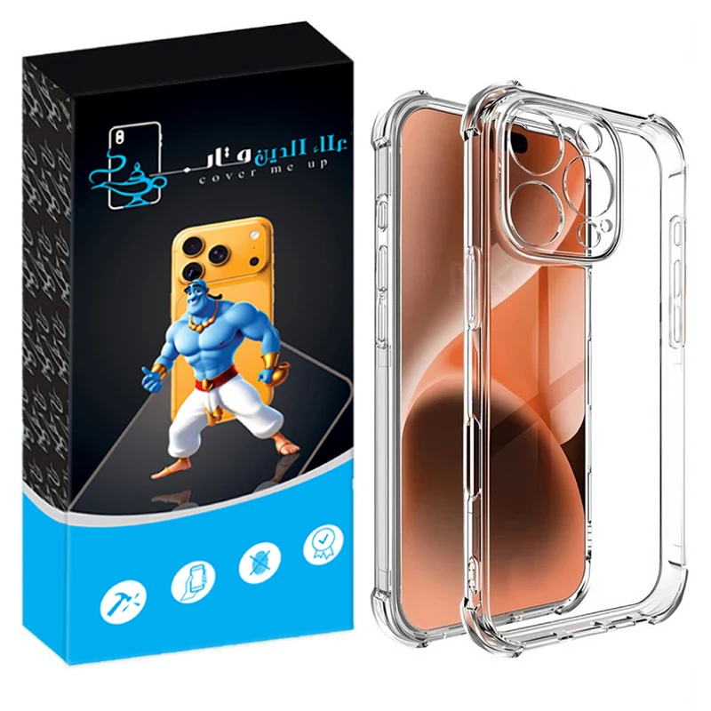 کاور علاالدین قاب مدل Crystal مناسب برای گوشی موبایل اپل Iphone 16 Pro Max